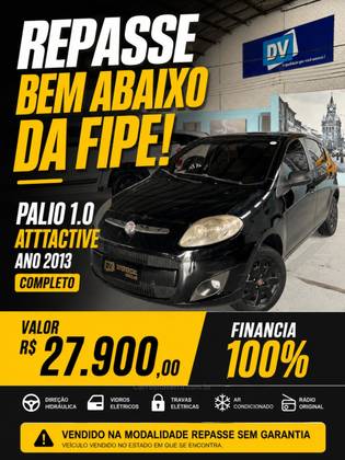 FIAT PALIO 1.0 MPI ATTRACTIVE 8V FLEX 4P MANUAL FIAT PALIO 1.0 MPI ATTRACTIVE 8V FLEX 4P MANUAL